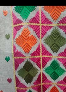 Phulkari Kurta Set