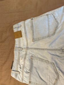 Zara Ice Blue Denim - Carrot Fit