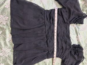 Myntra Black Top