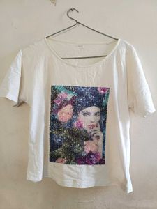 Beautiful Summer Comfy Cotton Tshirt For Girls💜