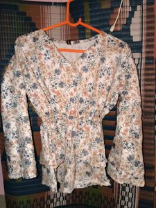 Floral Print Top