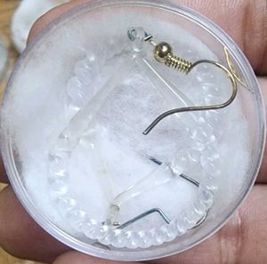 GLASS UNIQUE EARRINGS