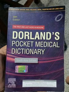 Dorlands Pocket Medical Dictionary, South Asia