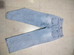 Ripped Wide Leg Jeans