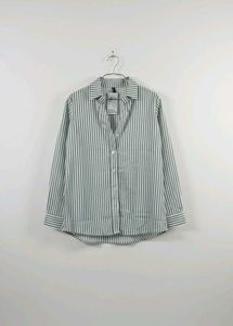 Grey Striped Shirt