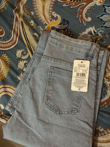 Light Blue Wide Leg Jeans