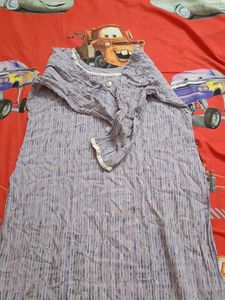 Vintage-Style Long Sleeve Dress