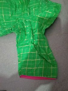 Organza Lehanga Set Blouse And Lehang
