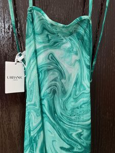 Urbanic Green Swirl Dress