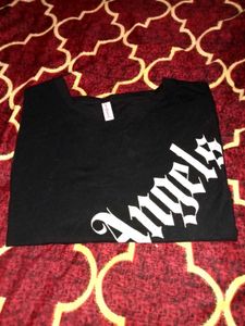Black Tishirt For Girls Daily Use