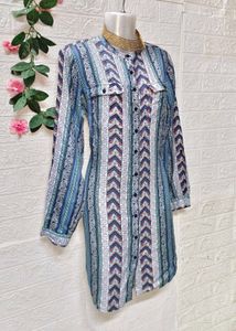 Size M/L 🎁Buy 2 Get 1 Free 🎁PrintedShirt Dress