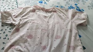 Cute Strawberry Night Dress
