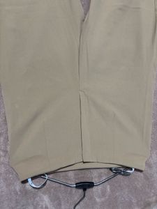 Tan High Waisted Wide Leg Pants