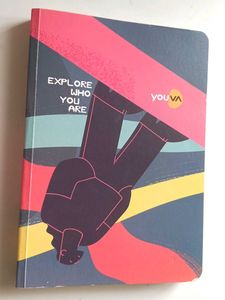 youva notebook single ruled (new,unused)