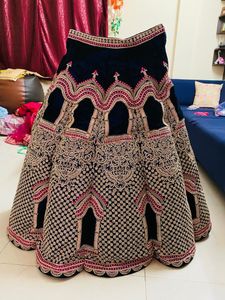 Beautiful Stitched Neavy blue Lehanga