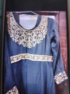 Beautiful Gown With Pant And Dupatta