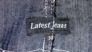 Ruched Detail Denim Jeans