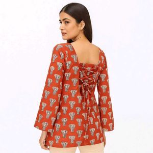 Elegant Printed Short Kurta