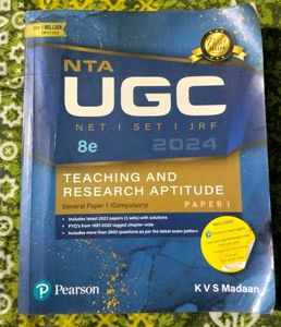 NTA UGC NET/SET/JRF Paper 1