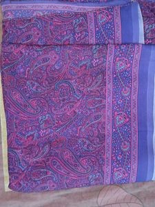 Paisley Fabric - Purple &amp; Pink