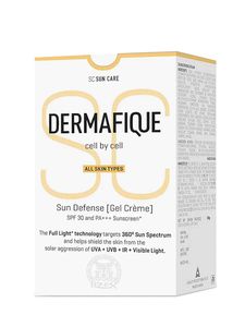 Unused Dermafique Sun Defense SPF 30 Gel Creme 50g