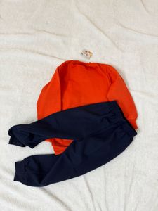 Kids' Red &amp; Blue Tracksuit Set