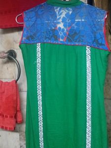 Lace Cotton Beautiful Ladies Kurti