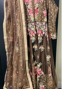 Brown New Design Gown