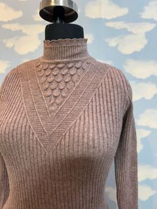 Elegant Turtleneck Knit Top