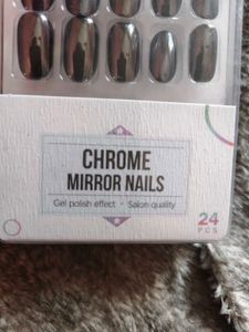 Chrome Mirror Nails