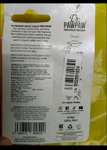 Original Dr Paw Pw Lipbalms 2 Shades Available