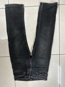 Dark Grey Denim Jeans