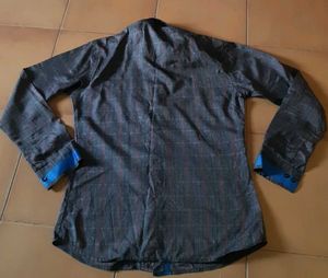 Brown Checked Shirt For Men