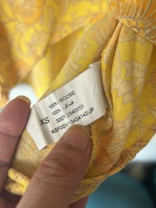 XS Women Yellow kurti By UTSA