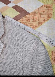 Grey Patterned Blazer