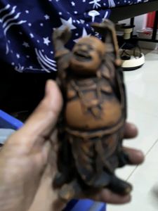 Nepal Yakbone Lucky Dancing Buddha,15cms(app)