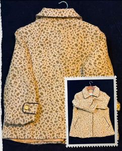 Leopard Print Short Coat