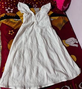 White Casual Dress