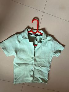 Zara Pista Crop T-shirt