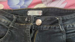 Distressed Dark Wash Jeans