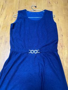 Vintage Style Blue Dress