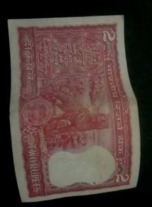 2 Rupees Vintage Note