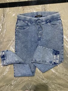 Acid Wash Denim Jeans