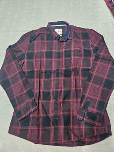 Tom Tailor Rust Color Shirt (Size L)