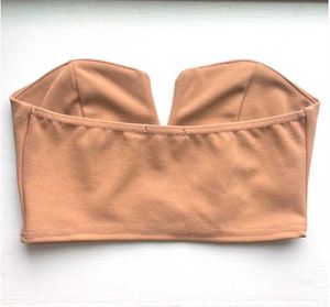 Bandaeu Crop Top
