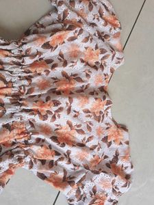 Floral Print Mini Dress