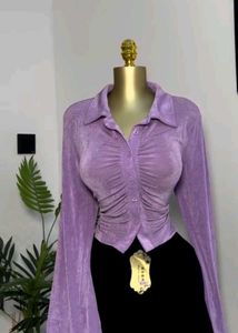 Stylish Purple Top