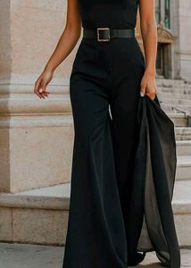 Black Flared Leggings