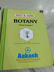 Botany Akash Material (Pack Of 3 Books)