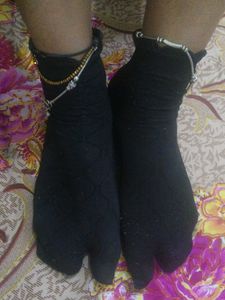 Black Good Condition Socks
